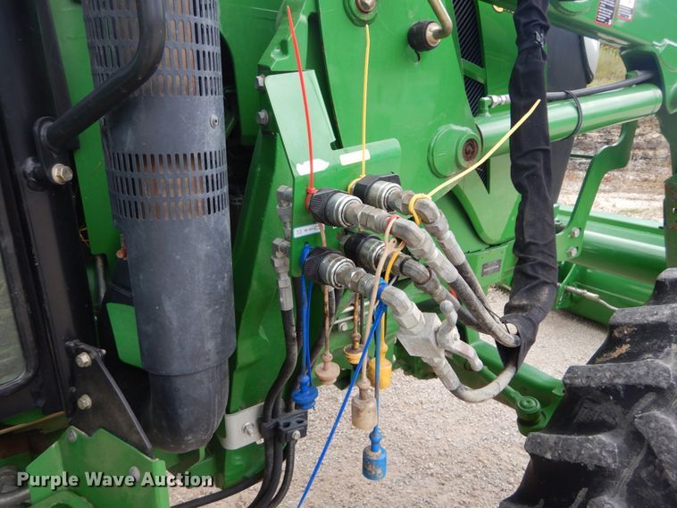 image for item GV9198 2013 John Deere 6115D  MFWD tractor