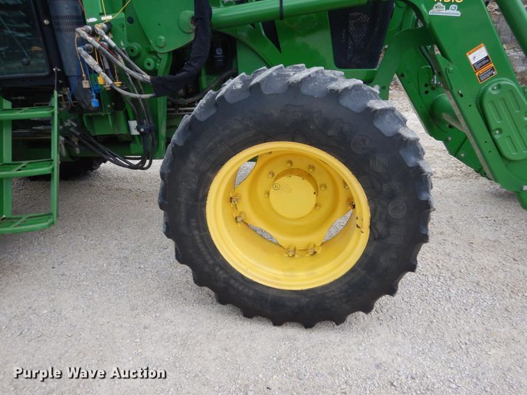 image for item GV9198 2013 John Deere 6115D  MFWD tractor