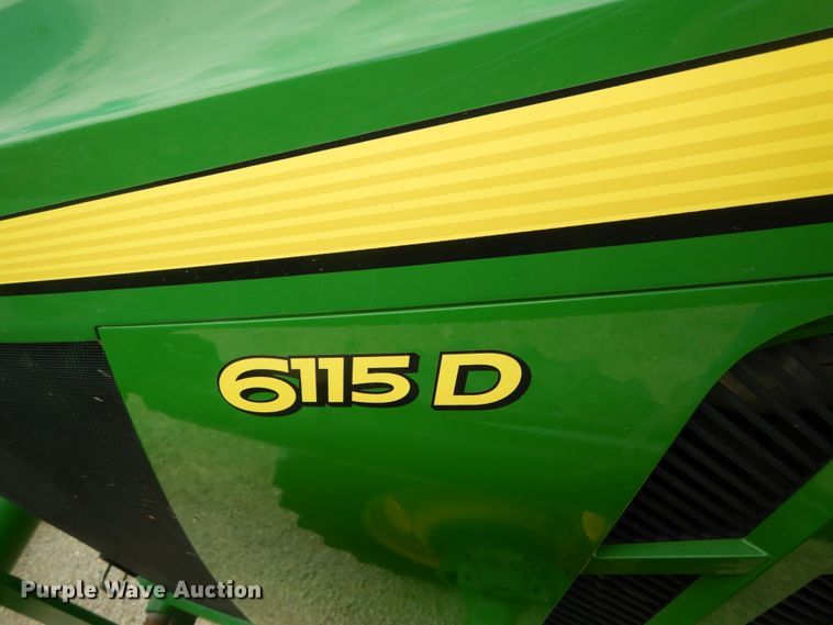 image for item GV9198 2013 John Deere 6115D  MFWD tractor