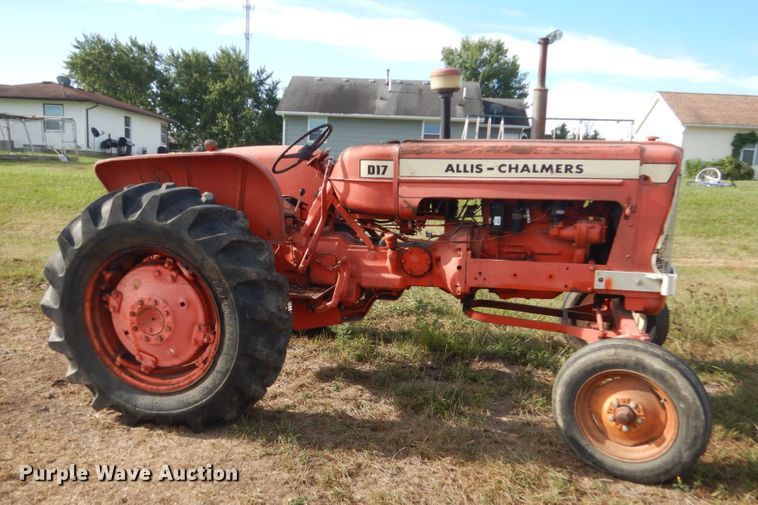 image for item GX9192 Allis Chalmers D17  tractor