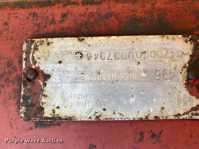 image for item HA9503 International 496 tandem disk