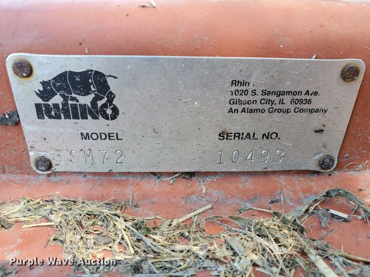 image for item HK9229 Rhino SM72 rotary mower