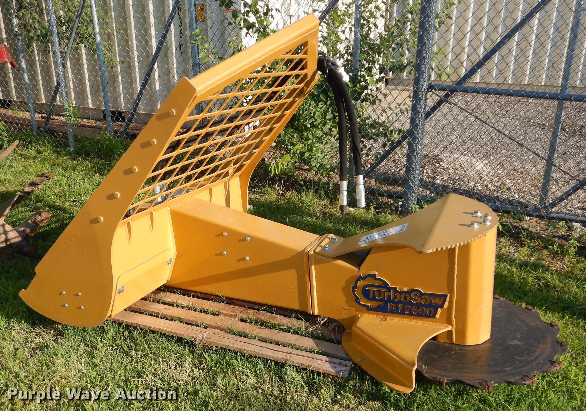 Turbo Saw RT2600 skid steer tree saw in Lawrence, KS Item DI8252 sold