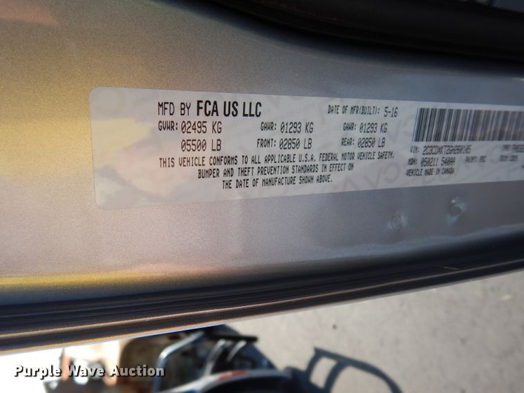 image for item DJ4372 2016 Dodge Charger Police