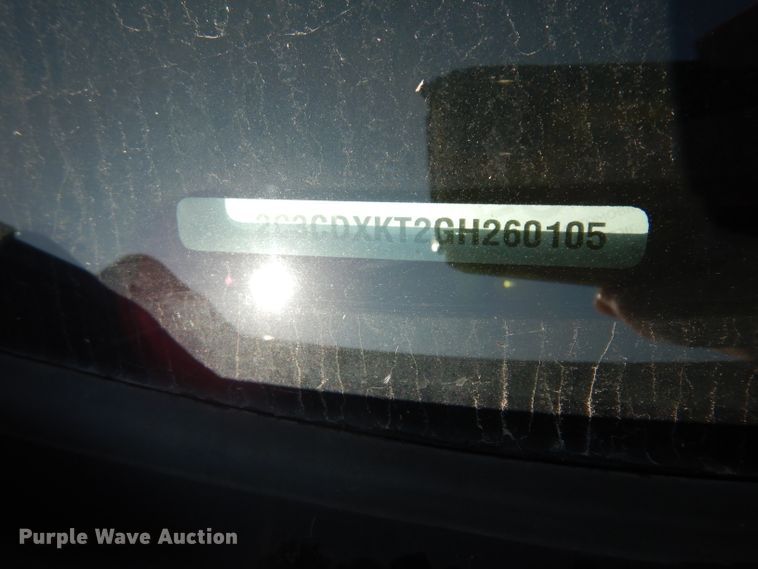 image for item DJ4372 2016 Dodge Charger Police