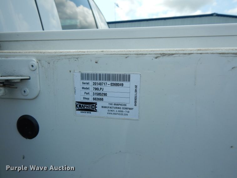 image for item DJ4376 2015 Ford F250 Super Duty XL  Crew Cab utility bed pickup truck