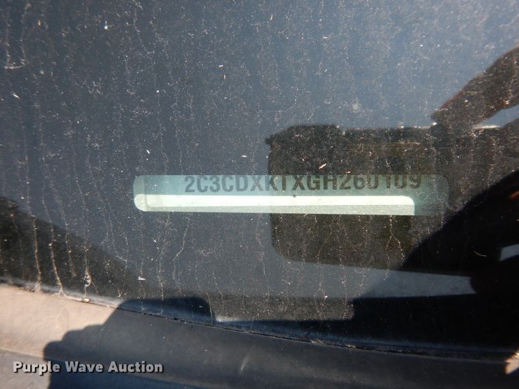 image for item DJ4377 2016 Dodge Charger Police