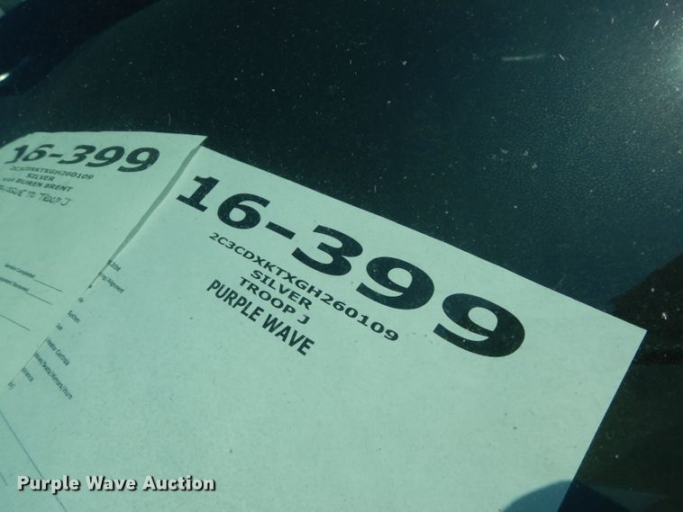 image for item DJ4377 2016 Dodge Charger Police