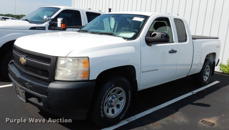 image for item DJ4387 2008 Chevrolet Silverado 1500  Ext. Cab pickup truck