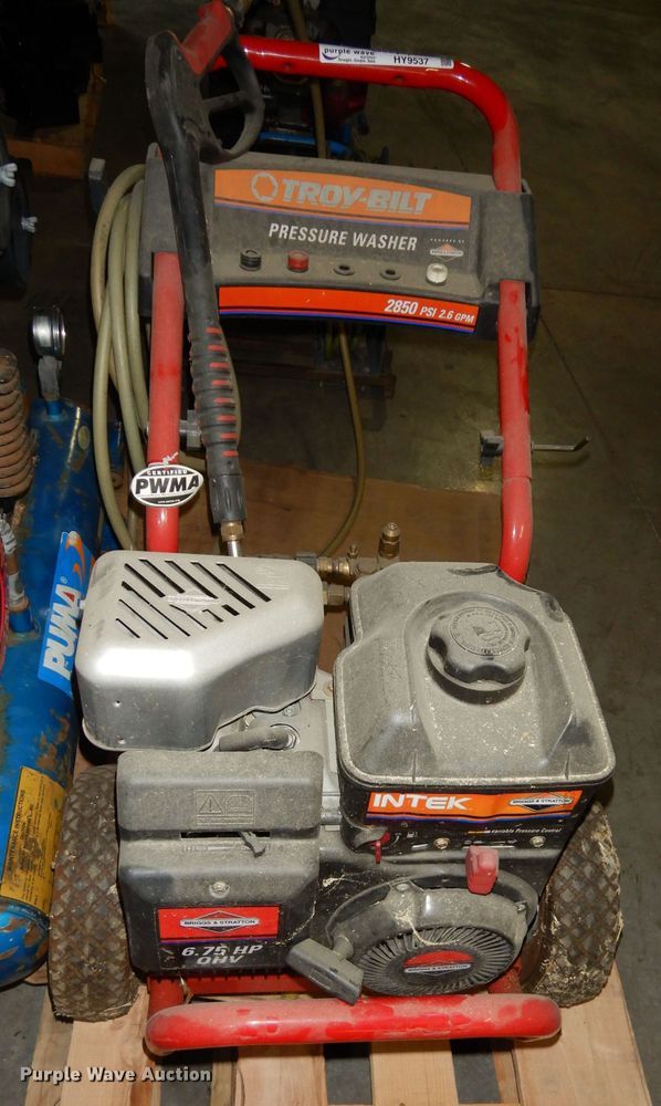 image for item HY9537 Troy-Bilt 01904 pressure washer
