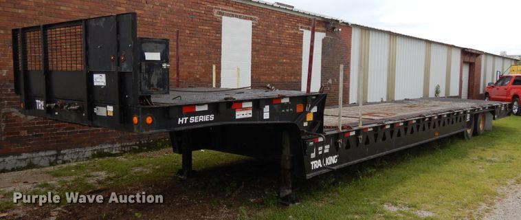 image for item DF5298 2007 Trail King TK70HT-482 drop deck equipment trailer