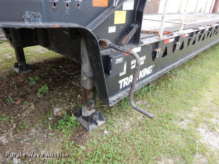 image for item DF5298 2007 Trail King TK70HT-482 drop deck equipment trailer