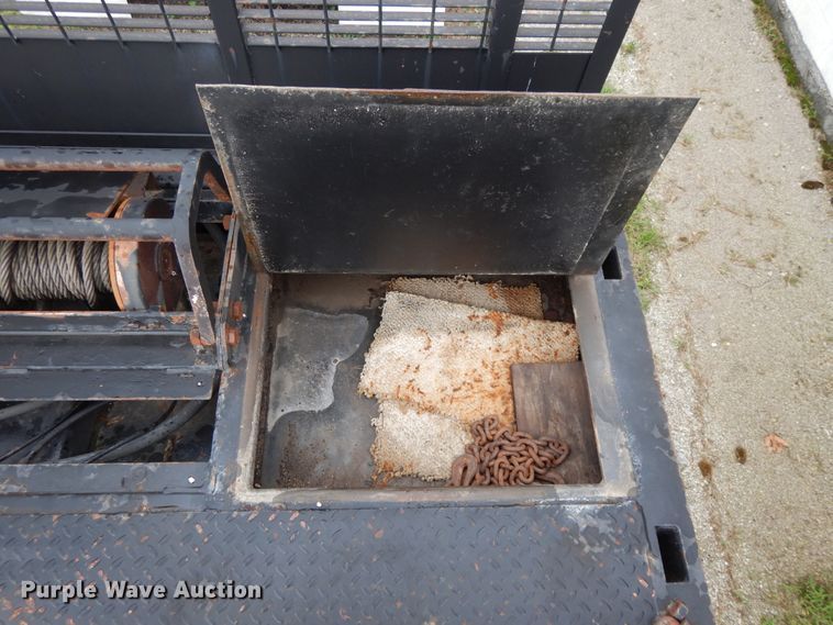 image for item DF5298 2007 Trail King TK70HT-482 drop deck equipment trailer