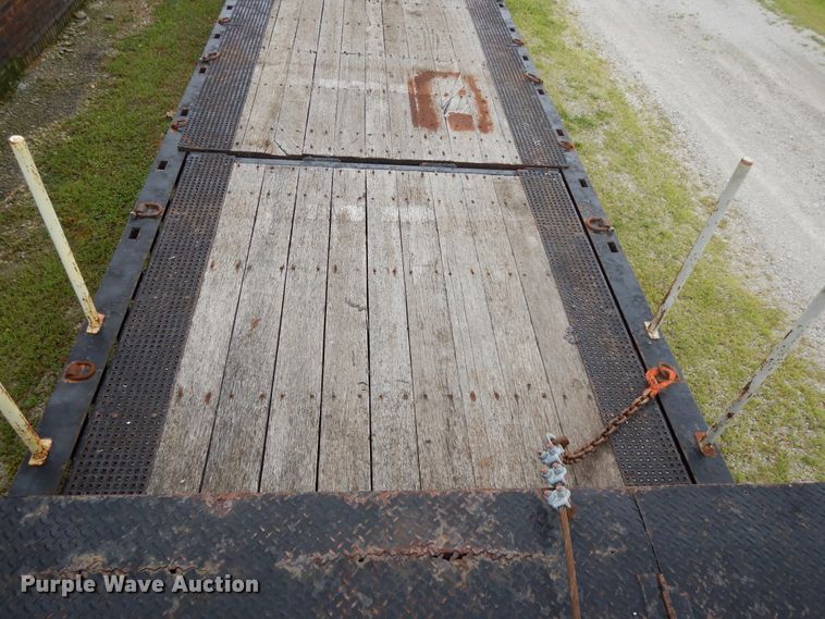 image for item DF5298 2007 Trail King TK70HT-482 drop deck equipment trailer