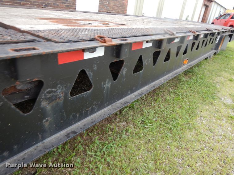 image for item DF5298 2007 Trail King TK70HT-482 drop deck equipment trailer
