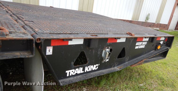 image for item DF5298 2007 Trail King TK70HT-482 drop deck equipment trailer