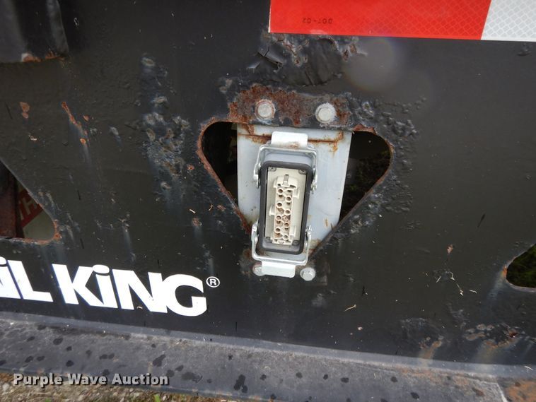 image for item DF5298 2007 Trail King TK70HT-482 drop deck equipment trailer