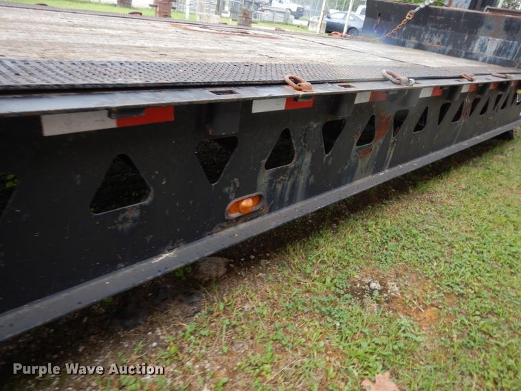 image for item DF5298 2007 Trail King TK70HT-482 drop deck equipment trailer