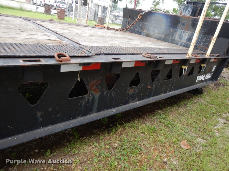 image for item DF5298 2007 Trail King TK70HT-482 drop deck equipment trailer