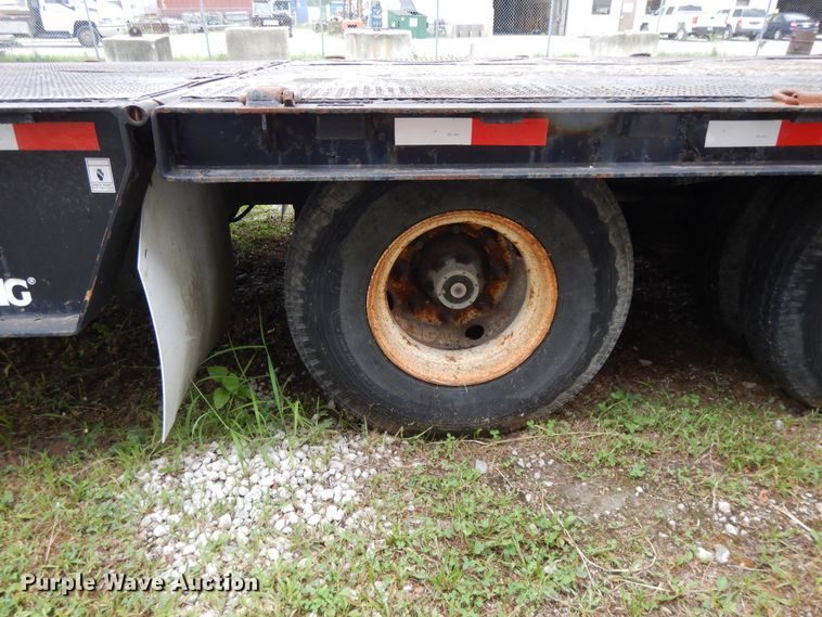 image for item DF5298 2007 Trail King TK70HT-482 drop deck equipment trailer