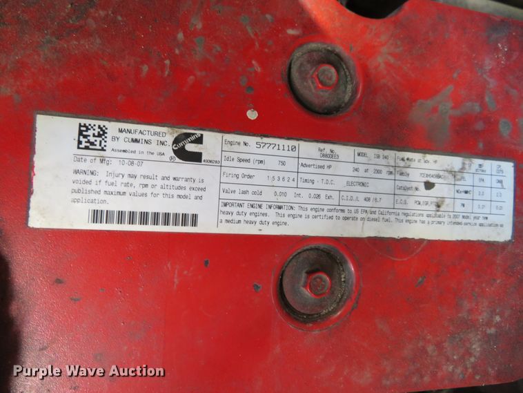 image for item DH1111 2008 Ford F650 Super Duty  box truck