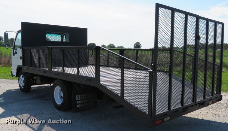 image for item DH1124 2003 Isuzu NPC7SC  flatbed truck