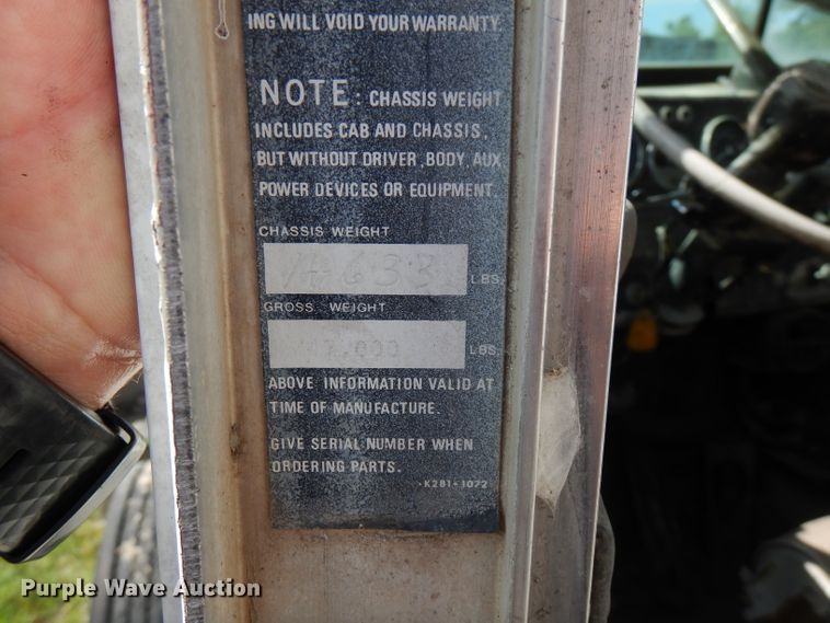 image for item FN9321 1980 Kenworth W900  semi truck