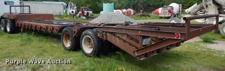 image for item FN9322 1964 shop built equipment trailer