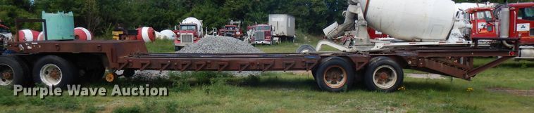 image for item FN9322 1964 shop built equipment trailer