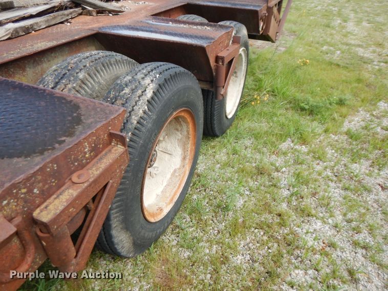 image for item FN9322 1964 shop built equipment trailer