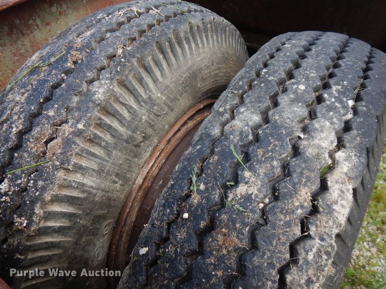image for item FN9322 1964 shop built equipment trailer