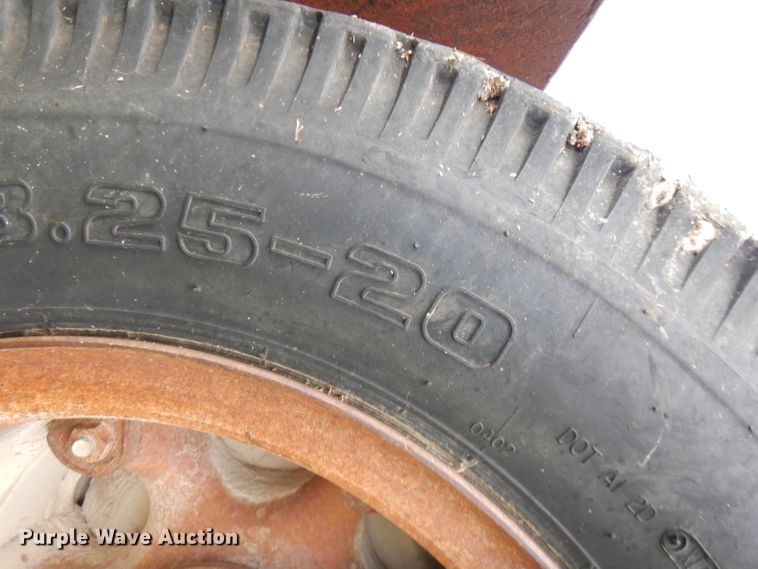 image for item FN9322 1964 shop built equipment trailer