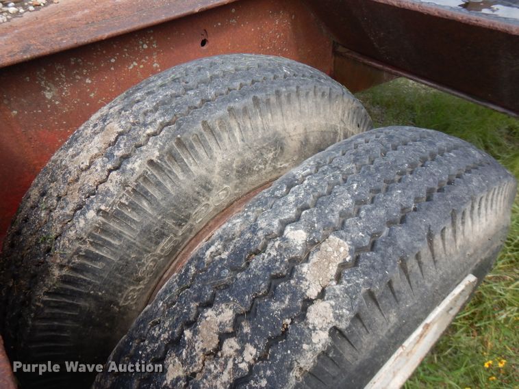 image for item FN9322 1964 shop built equipment trailer