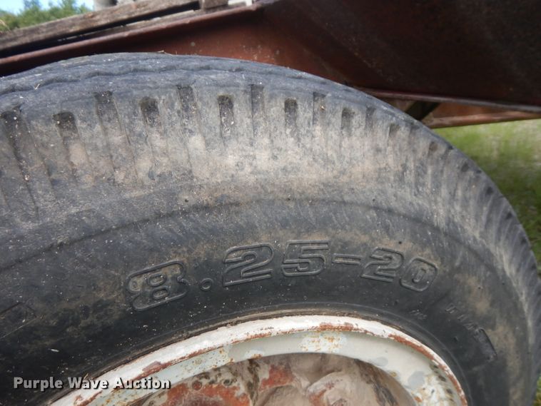 image for item FN9322 1964 shop built equipment trailer