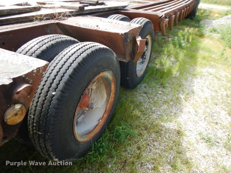 image for item FN9322 1964 shop built equipment trailer