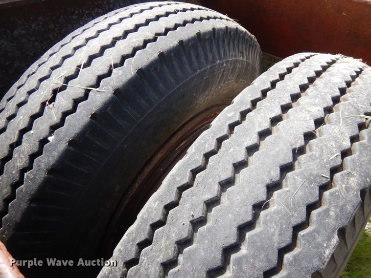 image for item FN9322 1964 shop built equipment trailer