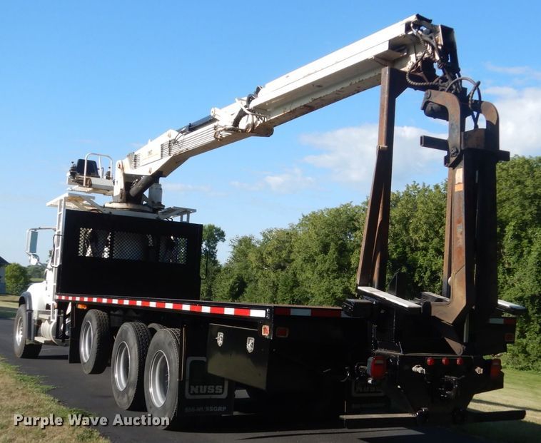 image for item FT9021 2004 Mack Granite  crane truck