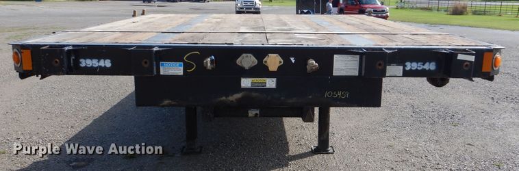 image for item GM9101 2012 Fontaine HCVSD22TAF flatbed trailer