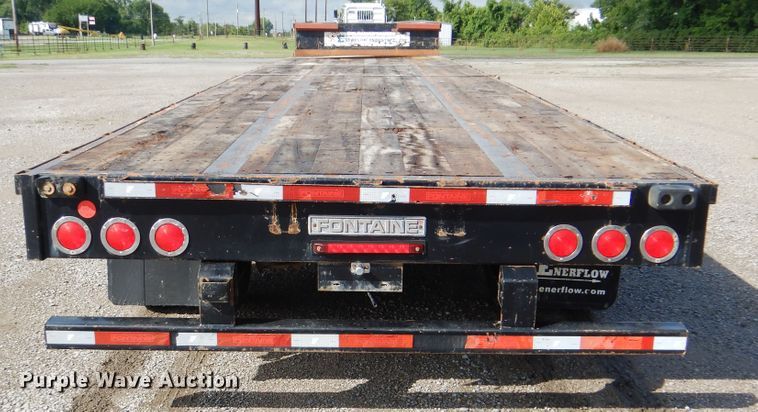 image for item GM9101 2012 Fontaine HCVSD22TAF flatbed trailer