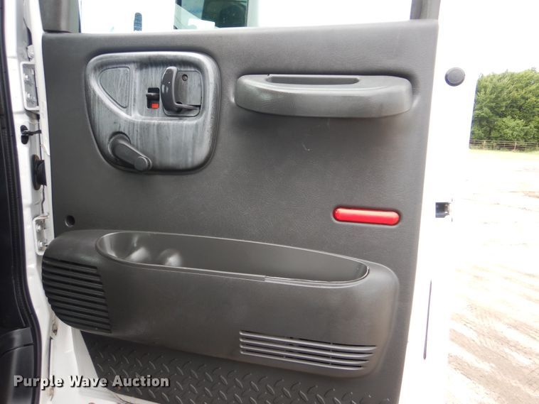 image for item GM9106 2004 GMC C7500  Crew Cab flat dump bed truck