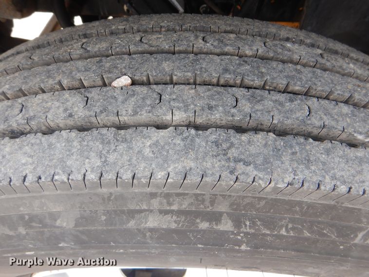 image for item GM9106 2004 GMC C7500  Crew Cab flat dump bed truck