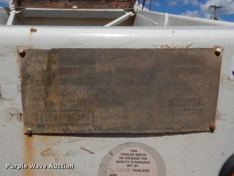 image for item HB9282 2007 Lufkin bottom dump trailer