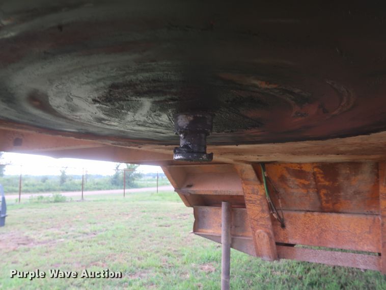 image for item HT9646 1973 Load King CS252 drop deck equipment trailer