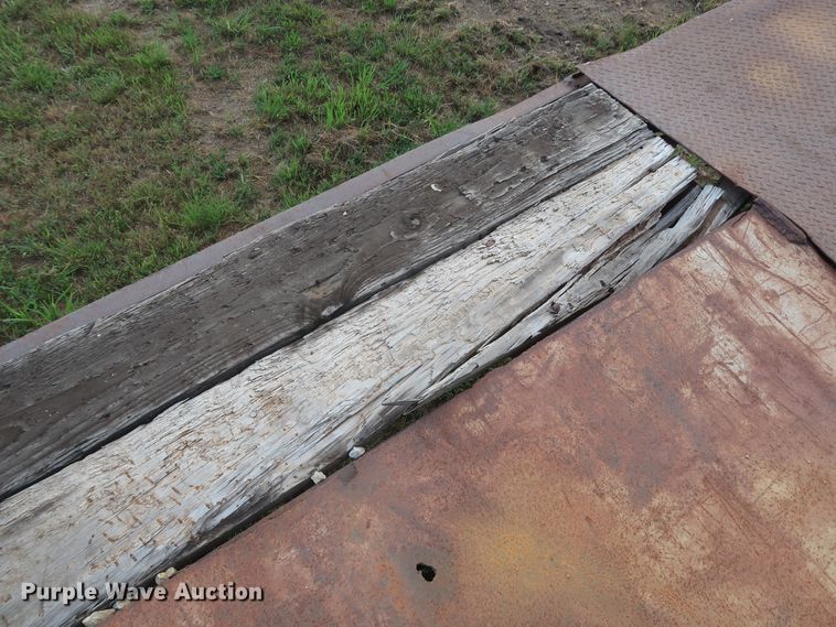 image for item HT9646 1973 Load King CS252 drop deck equipment trailer