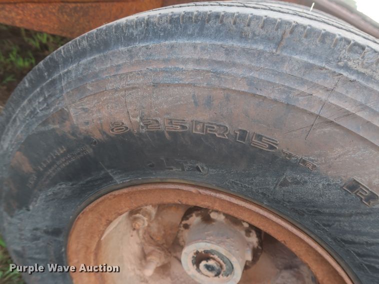 image for item HT9646 1973 Load King CS252 drop deck equipment trailer