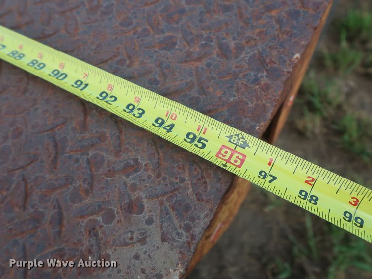 image for item HT9646 1973 Load King CS252 drop deck equipment trailer