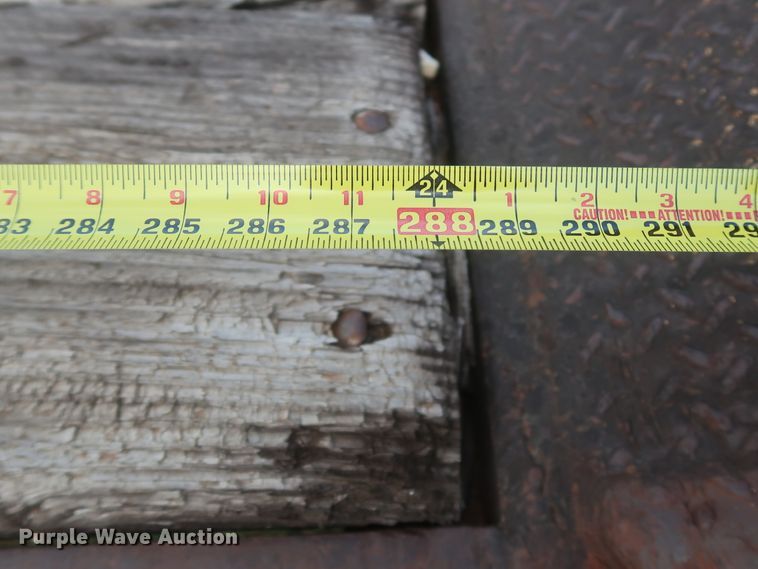 image for item HT9646 1973 Load King CS252 drop deck equipment trailer