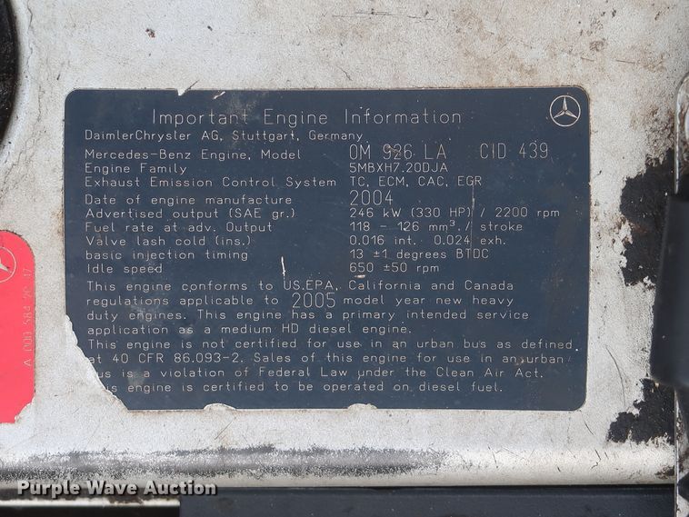 image for item HT9652 2005 Sterling Acterra  semi truck