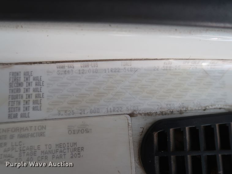 image for item HT9652 2005 Sterling Acterra  semi truck