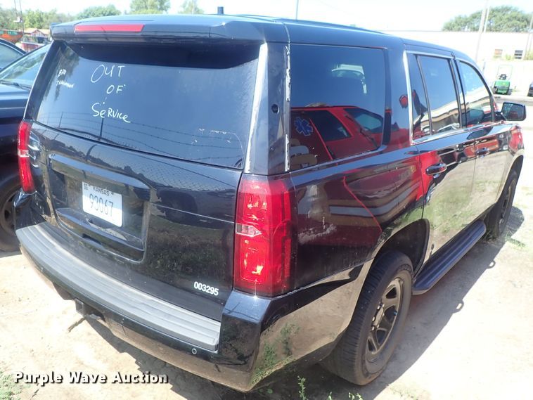 image for item DC1429 2016 Chevrolet Tahoe Police  SUV